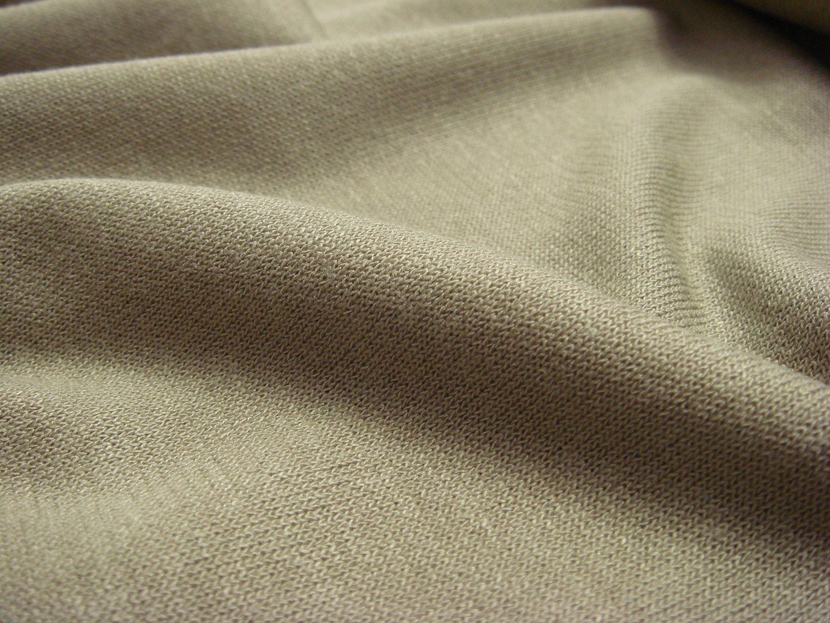 Double yarn plain jersey fabric texture